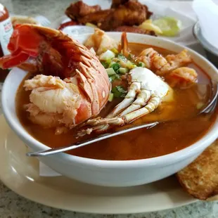 Seafood soup