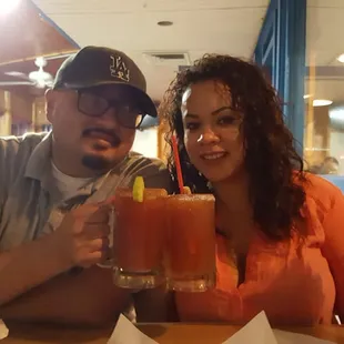 Road trip with my life partner. Toasting to life!