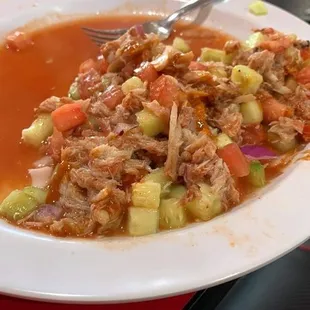 How is this jaiba? This is straight up nasty tuna