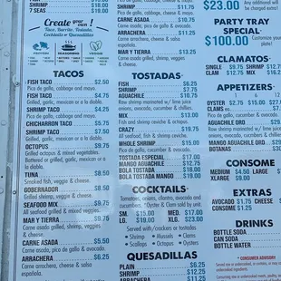 I got deep fished fish taco when I ordered chicharron taco.the lady told told me chicharron meant fish. I got ripped off!