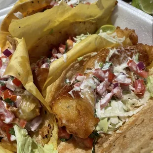 Fish tacos