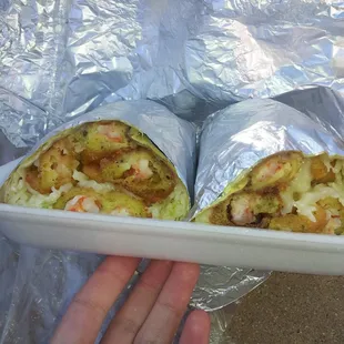 Shrimp Burrito