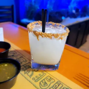 Coconut drink with tequila