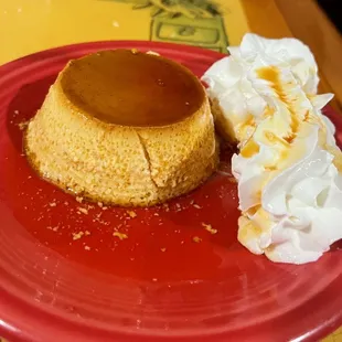 House made Flan was creamy and delicious