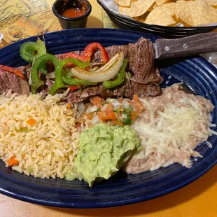 Carne Asada Plate