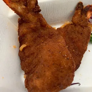Breaded shrimp
