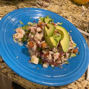 Seafood ceviche