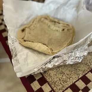 Homemade tortillas
