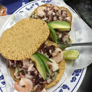 Tostadas Mixtos