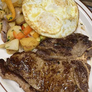T bone steak solo por $13.99 ala hora que se te antoje