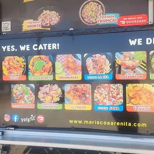 Photo menu to some items