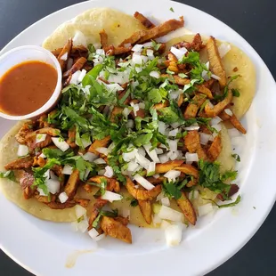 Al Pastor taco plate