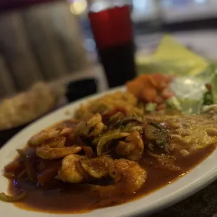 Camarones a la Diabla