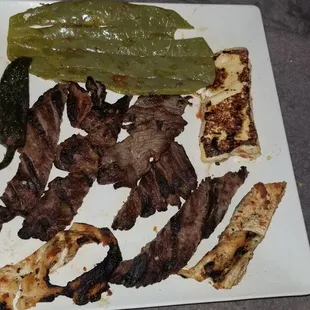 burnt and bitter molcajete platter
