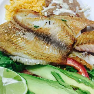 Pescado a la plancha