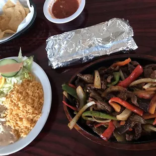 Fajitas de Res which was absolutely delicious!