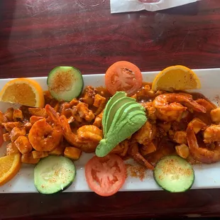 Botana Diabla! Oh so spicy and good!