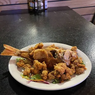 Chicharrón de pargo.