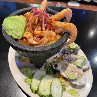 oysters and mussels, food