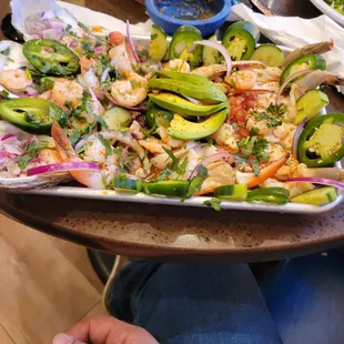 food, oysters and mussels