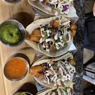 Tacos de pescado