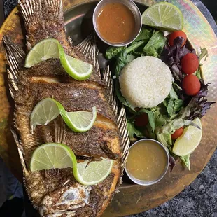 Pescado frito