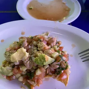 Tostadas De Jaiba