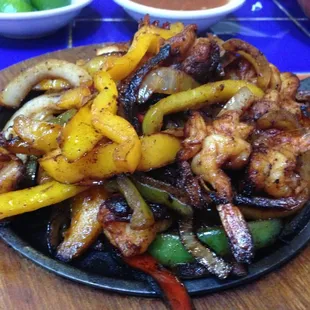Shrimp Fajitas
