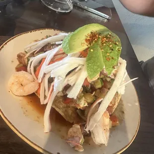 Ceviche Tostadas