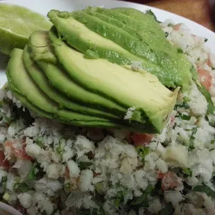 Ceviche Tostada