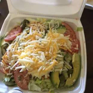 Grilled Chicken Taco Salad