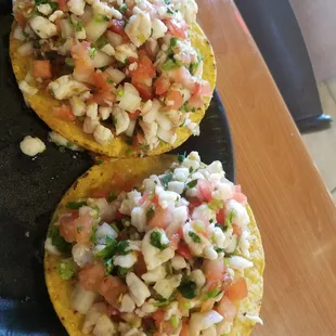 Tostadas De Camaron