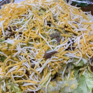 Salad extra cheese