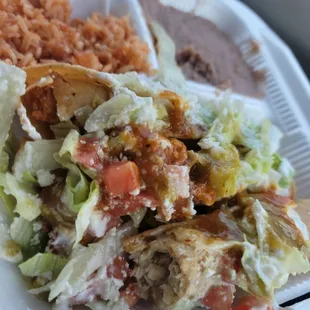 Flautas Luncg Special was so good!
