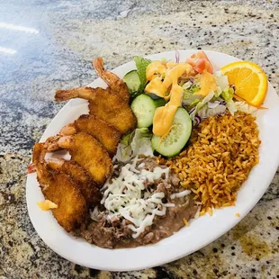 Camarones Empanizados