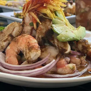Tostada Mixta