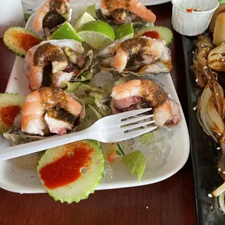 6 Oysters Preparados