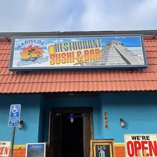 Mariscos y comida hecha en casa