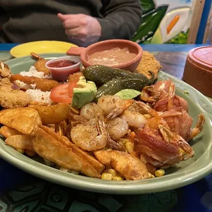 Seafood Platter for 2! We also took one to go, it reheated nicely. Thank you so much! xoxo