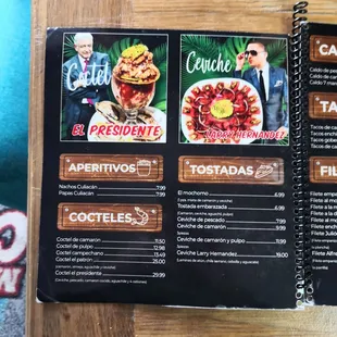 pizza, menu