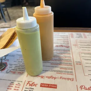 Very very good sauces