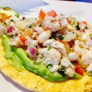 Tostada de Camaron