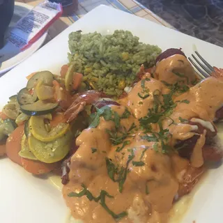 Pechuga de Pollo al Maizal