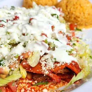 Enchiladas Rojas