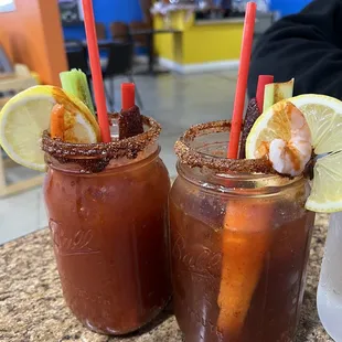 Micheladas with Negra Modelo Beer