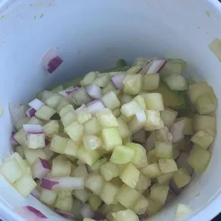 Once we poured the juice out cause it was so awful.