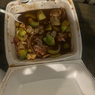 Aguachile negro