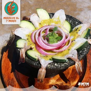 Classic sinaloa style, shrimp aguachile.