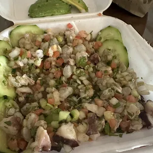 Pulpo Tostada