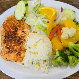 Salmon a La Piancha